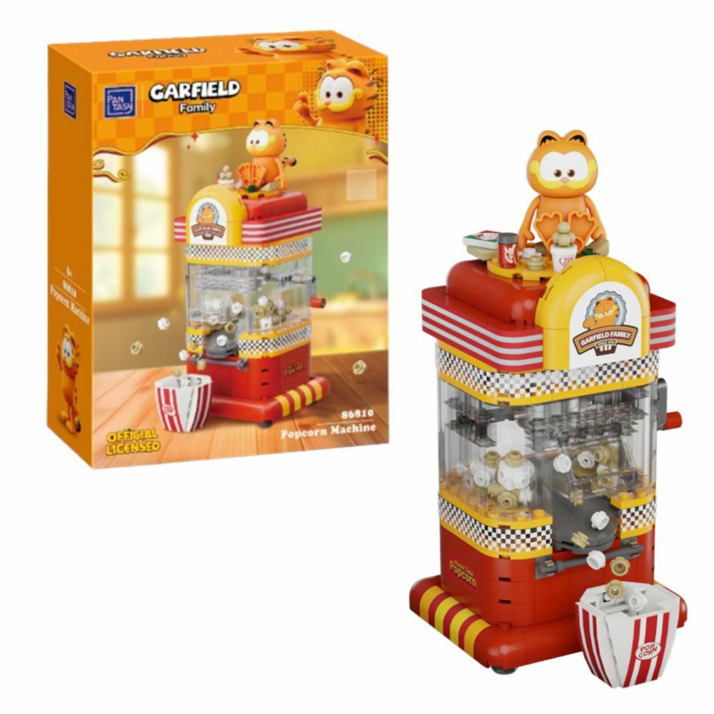 PANTASY 拼奇 加菲貓 復古爆米花機