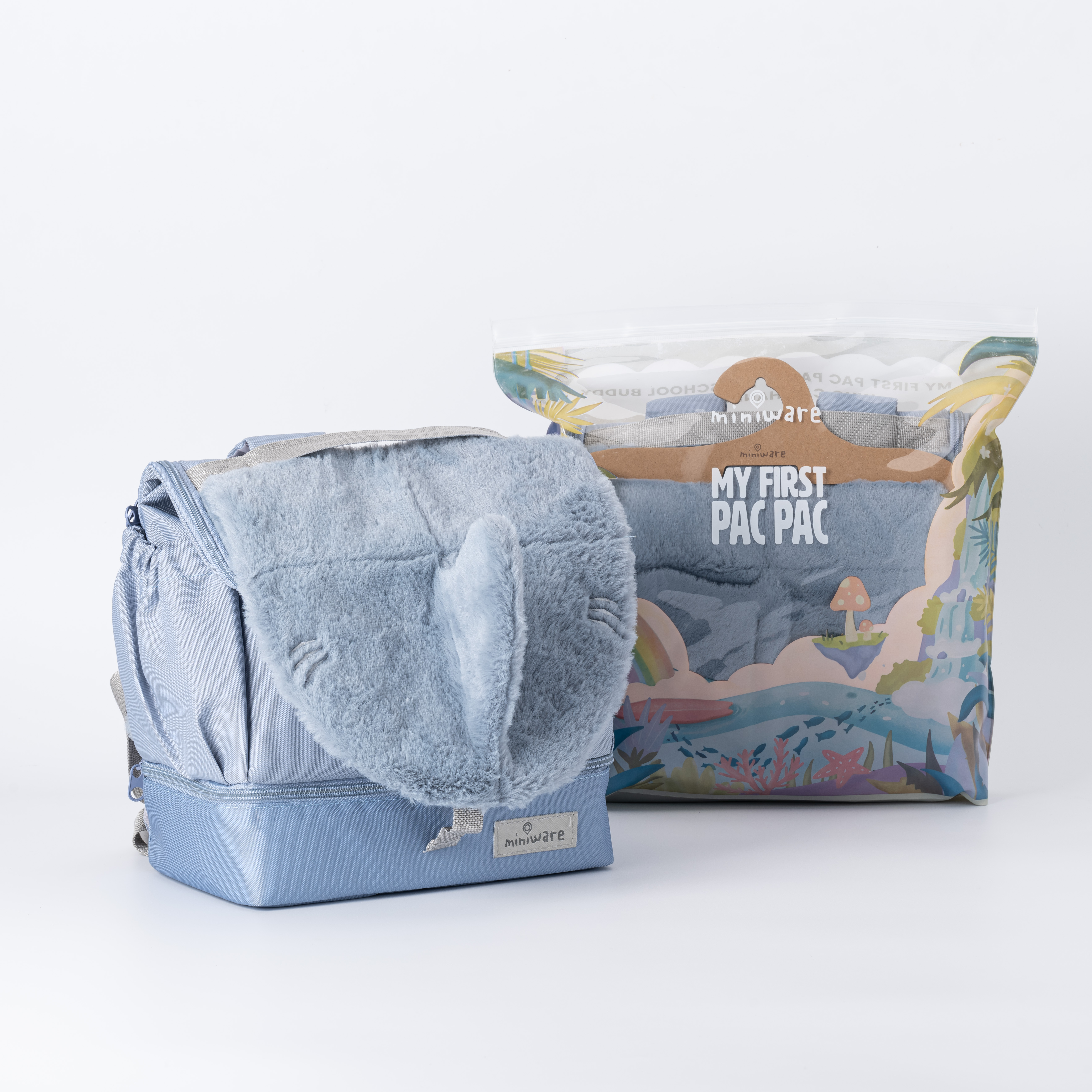 毛毛動物兩用背包 My first pac pac