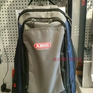德芯騎士部品屋 德國ABUS 4合一組合(68陀螺鎖+地錨+1060鍊條鎖+旅行包)
