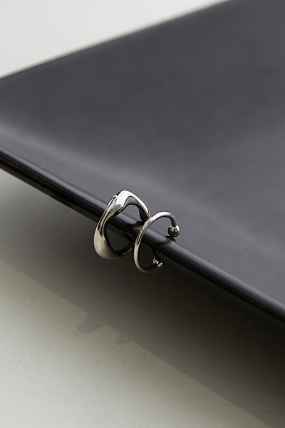 清新簡約耳骨夾兩件組