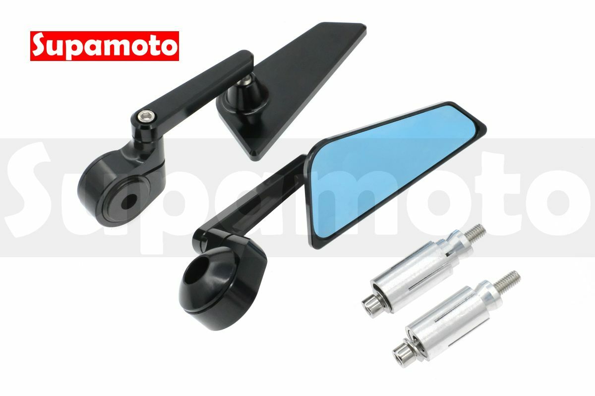 -Supamoto- M186 薄型 手把鏡 CNC 端子鏡 車把鏡 後照鏡 牛角鏡 咖啡 CB350 通用 改裝