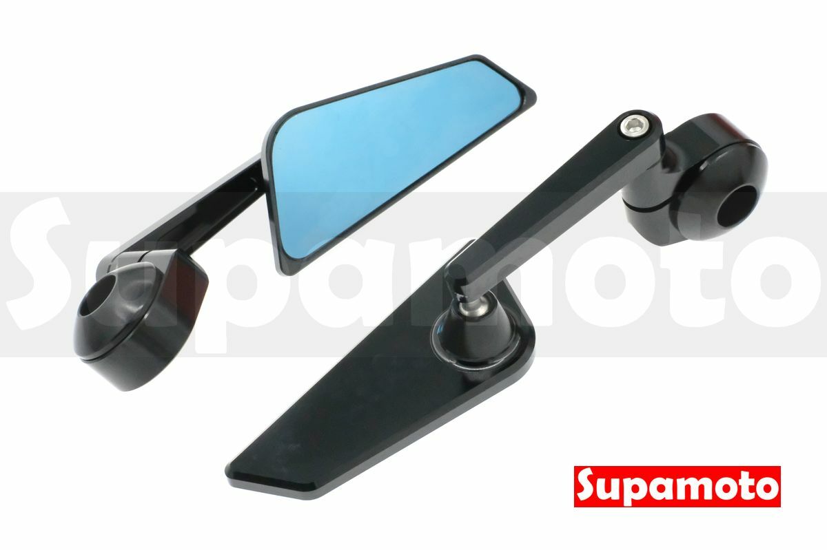-Supamoto- M186 薄型 手把鏡 CNC 端子鏡 車把鏡 後照鏡 牛角鏡 咖啡 CB350 通用 改裝