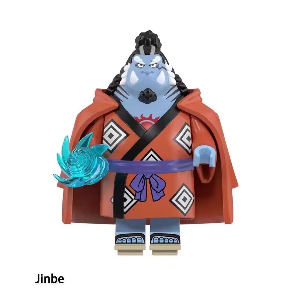 Jinbe One Piece Custom Minifigures Minifigs Fit Lego WM2777