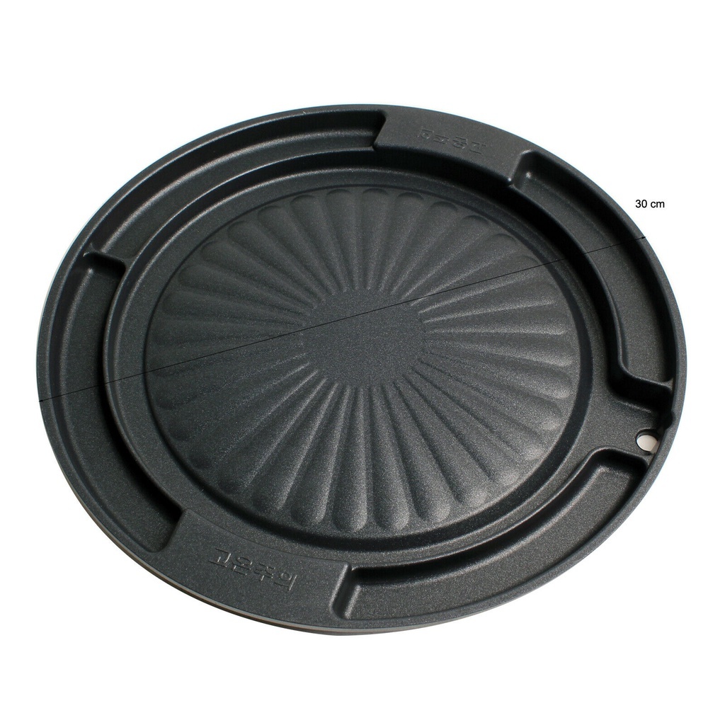 韓國 圓形蒸蛋烤盤 30cm 不沾 韓國烤肉 中秋