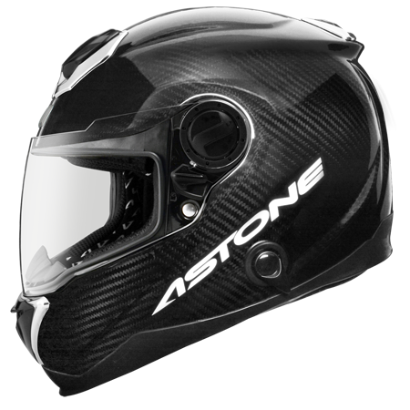 ASTONE GT1000F 碳纖黑 素色 輕量 全罩式帽款