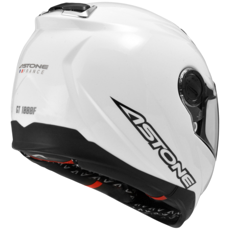 ASTONE GT1000F 亮光白 素色 輕量 全罩式帽款