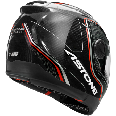 ASTONE GT1000F 碳纖/AC2紅 彩繪 輕量 全罩式帽款