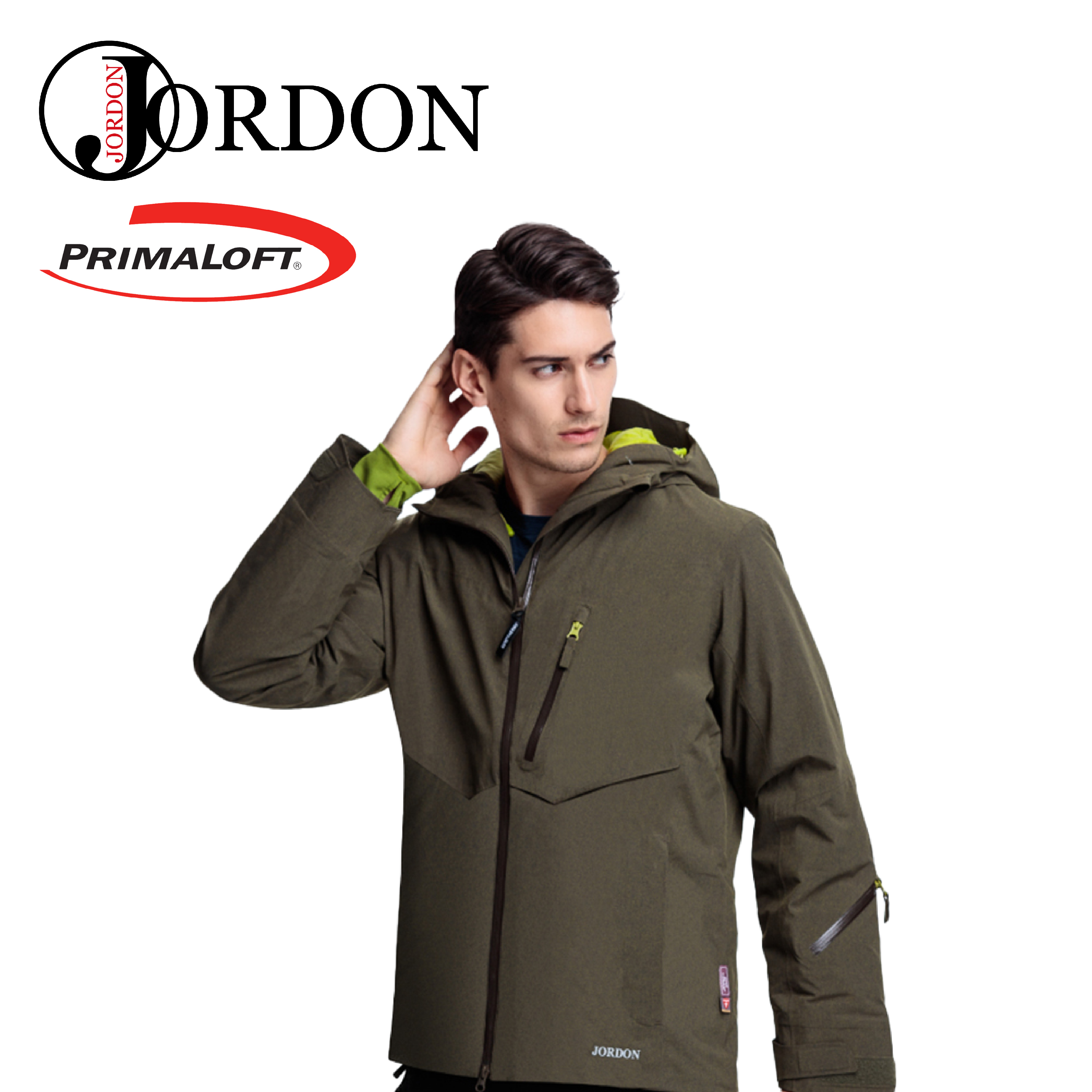 JORDON 橋登 WS+PRI 單件式防風保暖外套 男款 (3色) PrimaLoft/防風/抗水/透氣/保暖 *04J807