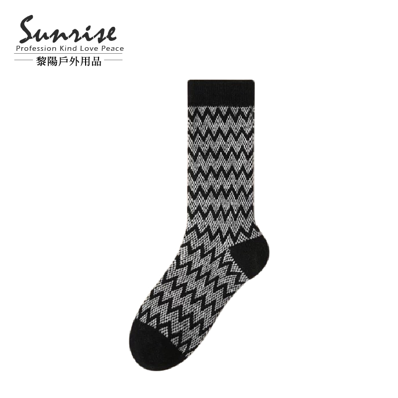 經典紋理中筒羊毛襪 中性款 (5色) 44CR241050