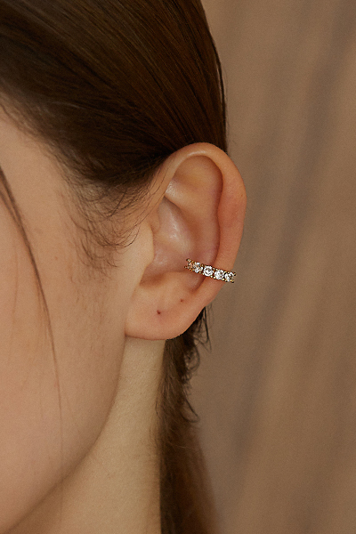 排鑽輕奢耳骨夾(單支)