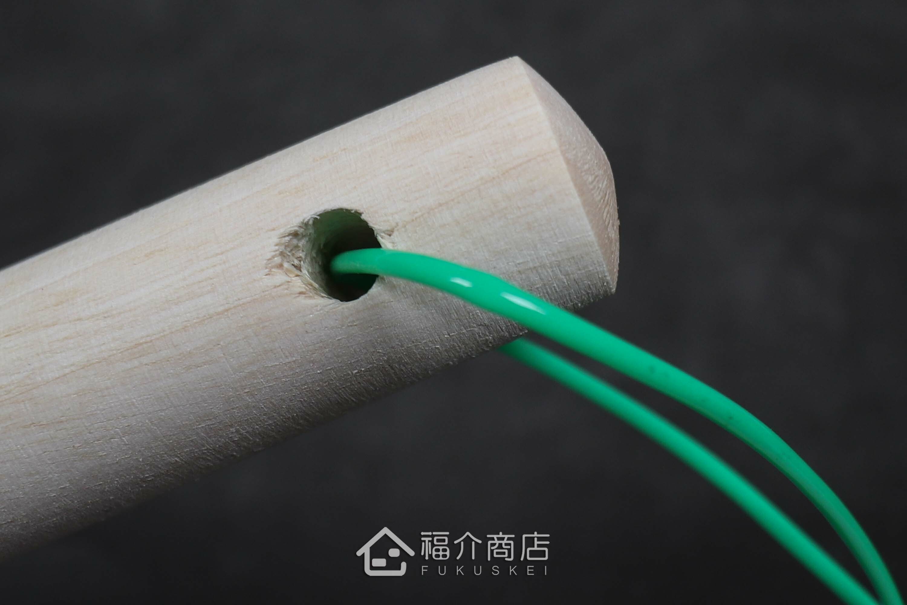 用來搗碎研磨食材用的18cm木杵