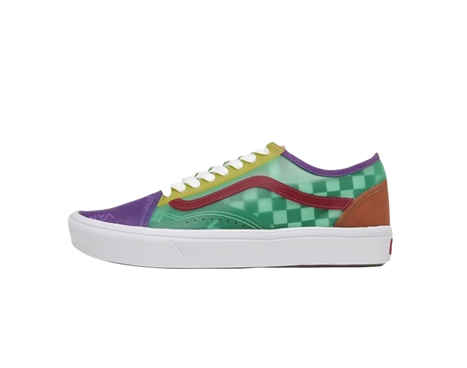 VANS COMFYCUSH SLIP-SKOOL (J@ZZ) DEEP MINT/LEMON VN0A4P3E2R8