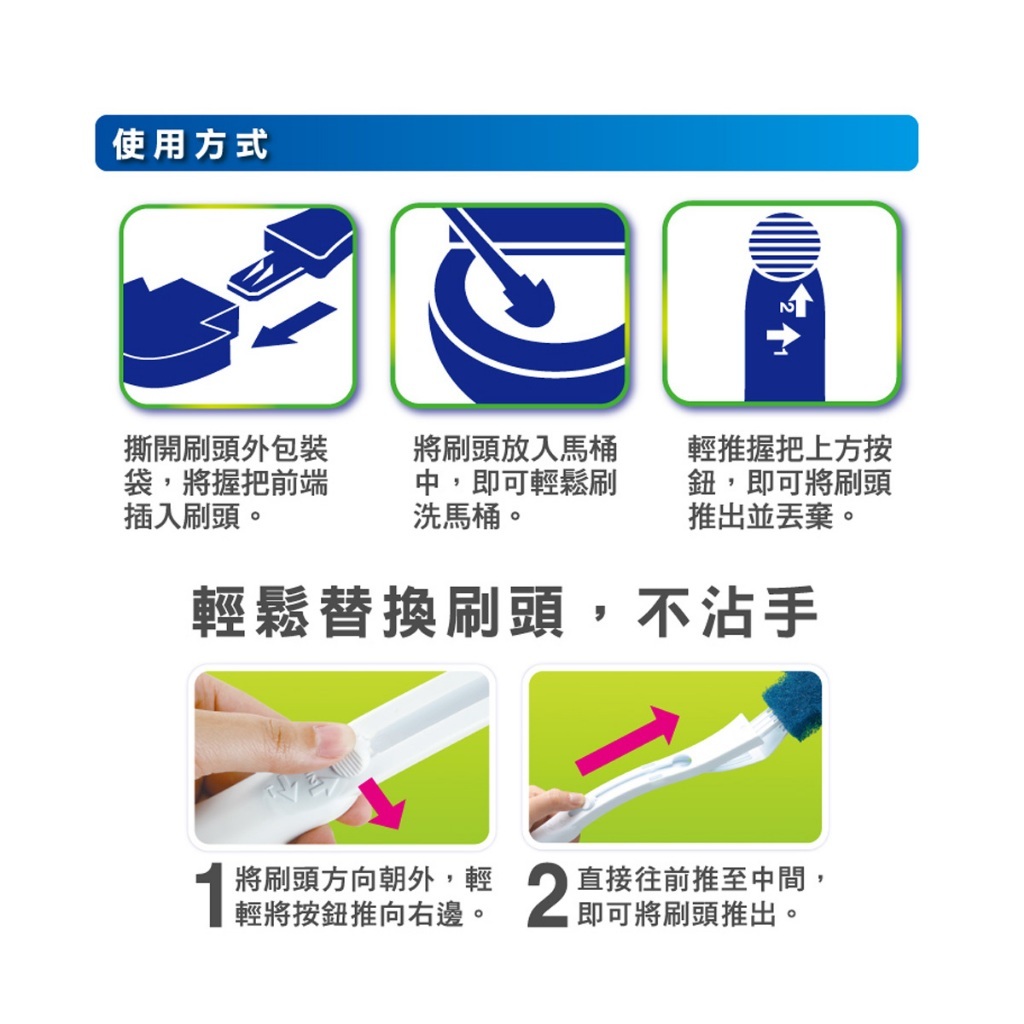 3M 替換式 馬桶刷 補充包 長效 底座 無清潔劑