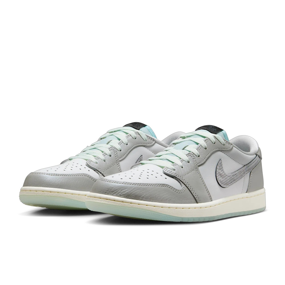 Nike Air Jordan 1 Low OG 'Lunar New Year' 灰白 冰底 皮革 蛇年限定 休閒鞋 HF3144-100