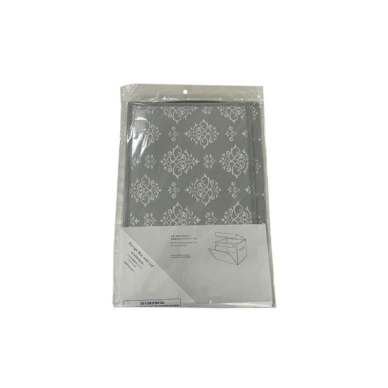 TP 附蓋收納籃/阿拉伯花紋 43x31x27cm