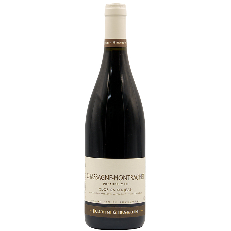 Justin Girardin Chassagne Montrachet 1er Cru Clos Saint Jean Rouge 2019