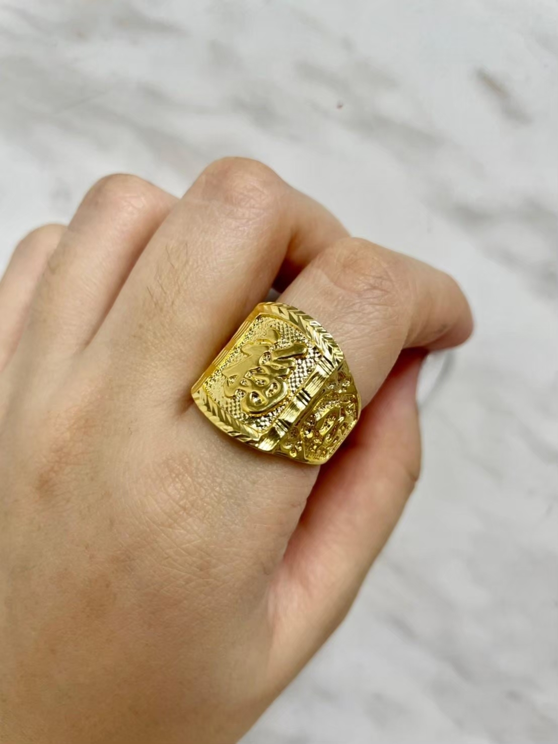 【飾品配件】D12001 表面含金 戒指 B37-11~B37-20-