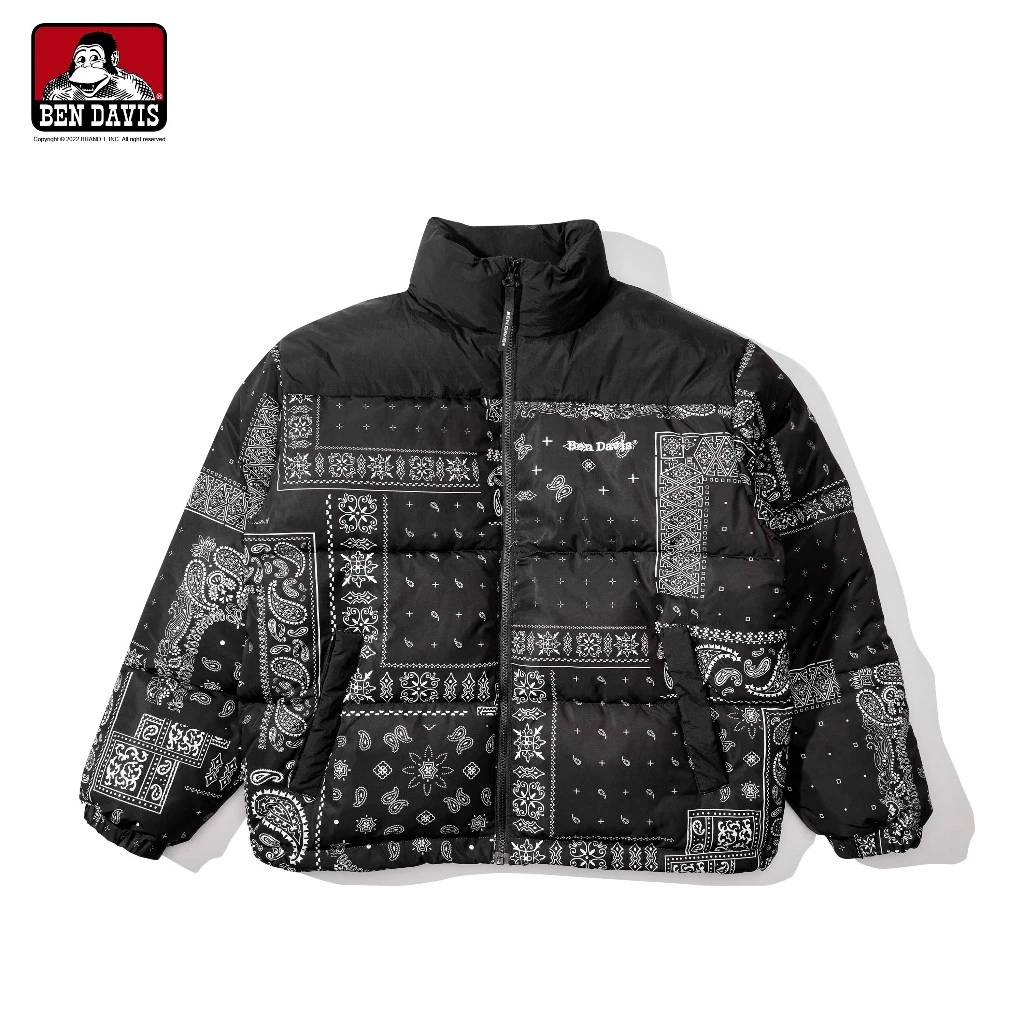 BEN DAVIS BD PUFFER JACKET 變形蟲羽絨外套 23780010