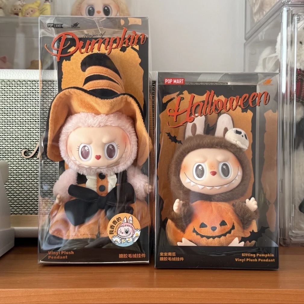 KTQ STORE ‧ POP MART 泡泡瑪特 Labubu Mokoko 萬聖節系列 糖膠 娃娃 吊飾