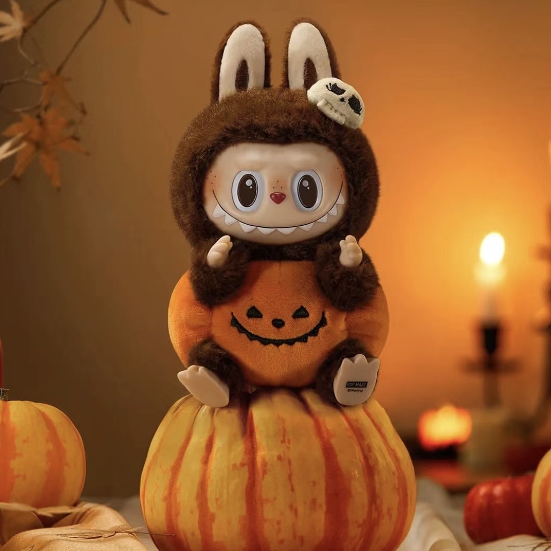 KTQ STORE ‧ POP MART 泡泡瑪特 Labubu Mokoko 萬聖節系列 糖膠 娃娃 吊飾