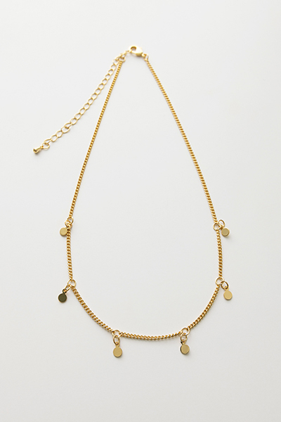 法式吊墜雙層項鍊