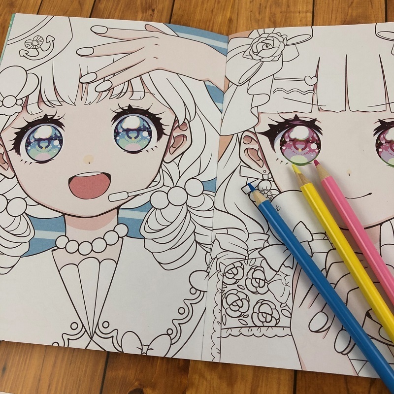 hapila貼紙著色本玩具/偶像