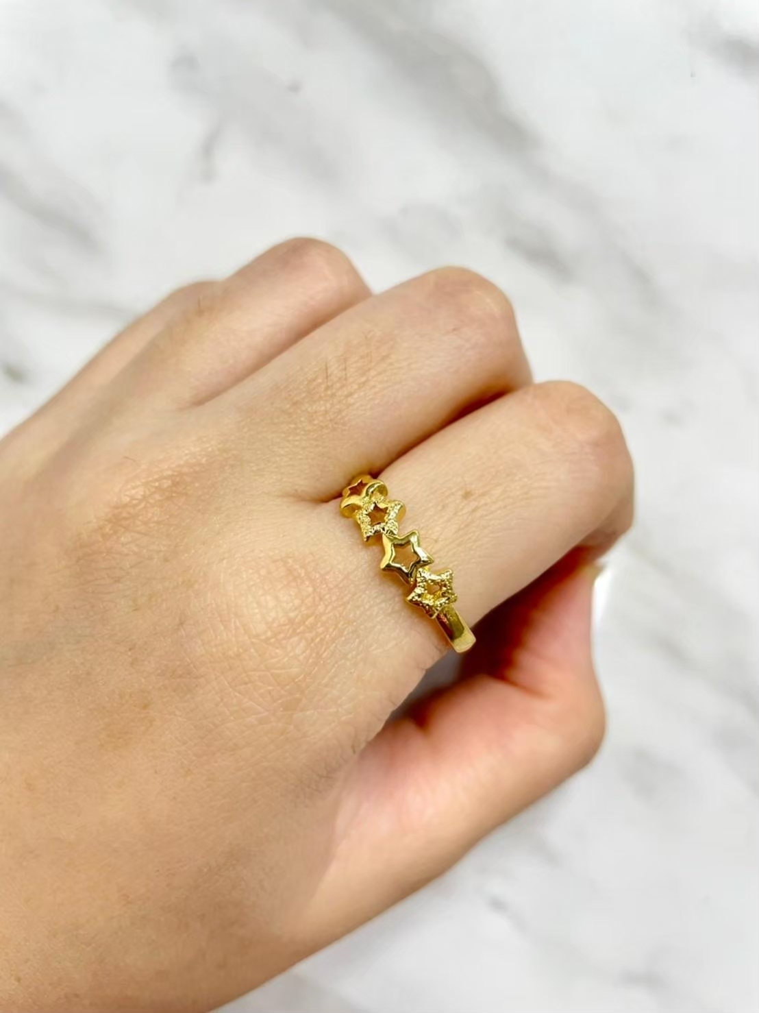 【飾品配件】D12001 表面含金 戒指 B37-31~B37-35-