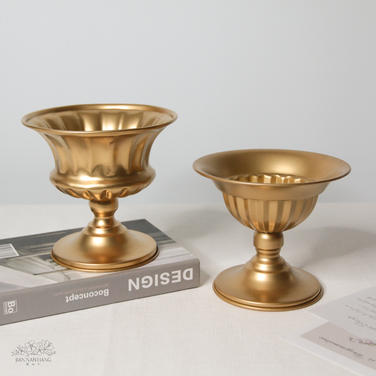 鐵製花器 歐式冠軍杯  2款