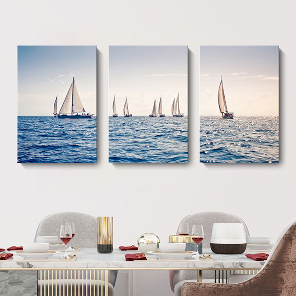 海風遠航無框掛畫