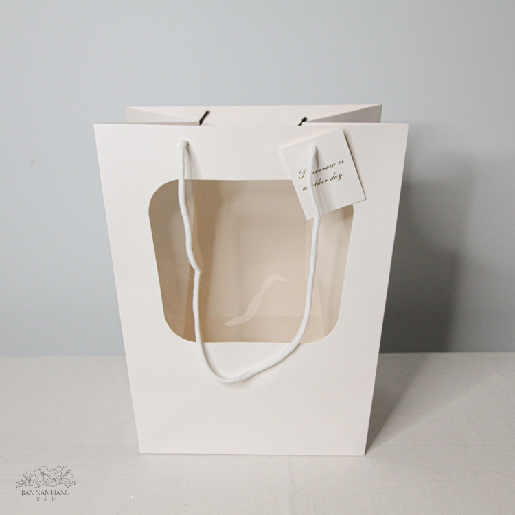 包裝 開窗梯型提袋 2尺寸