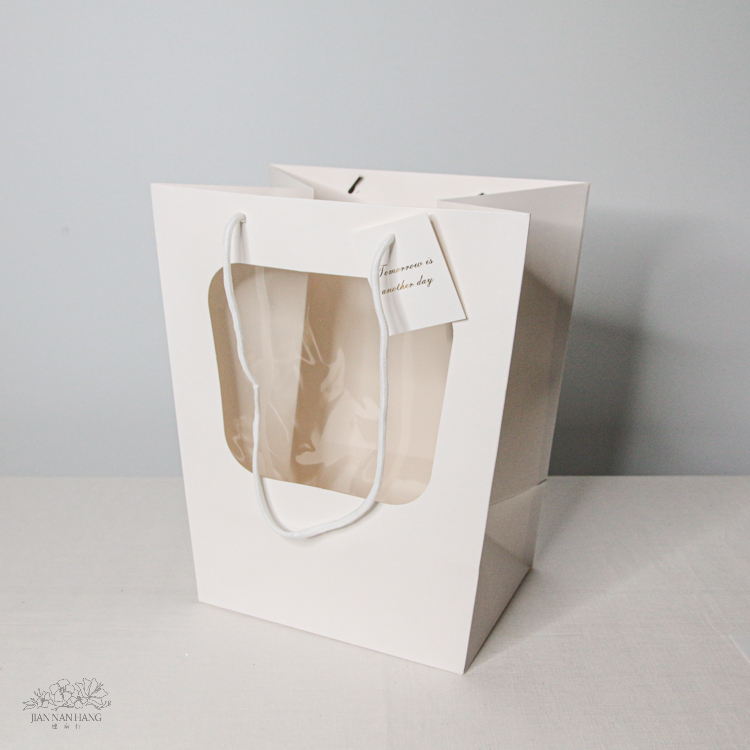 包裝 開窗梯型提袋 2尺寸