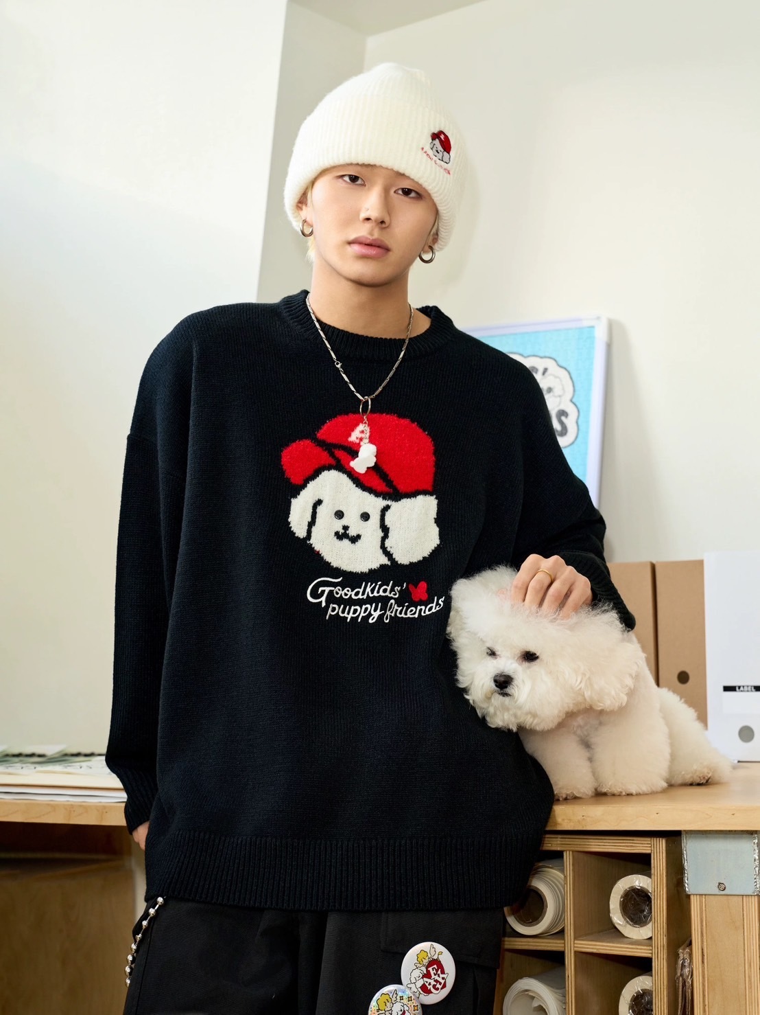 AFGK x Tombonia 聯名小狗冷帽 A FEW GOOD KIDS