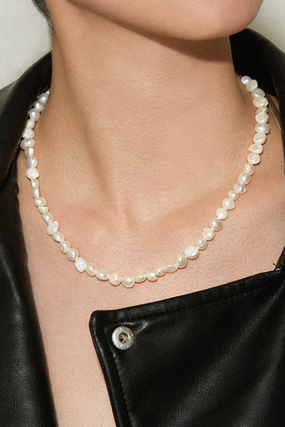 巴洛克不規則珍珠項鍊