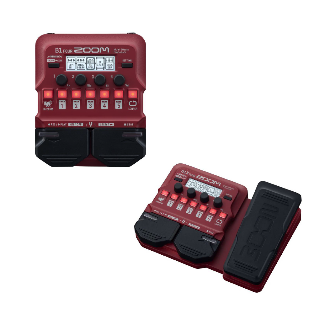 Zoom Zoom / 多功能綜合貝斯效果器 (B1 Four / B1X Four ) — 三峽吉他 / Bass｜YA! 玩音樂