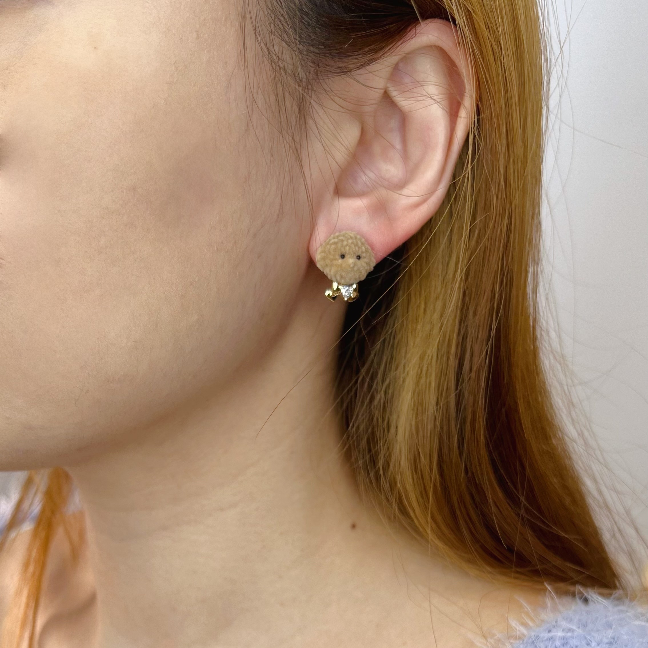 1203 POODLE BLING BLING BOWTIE