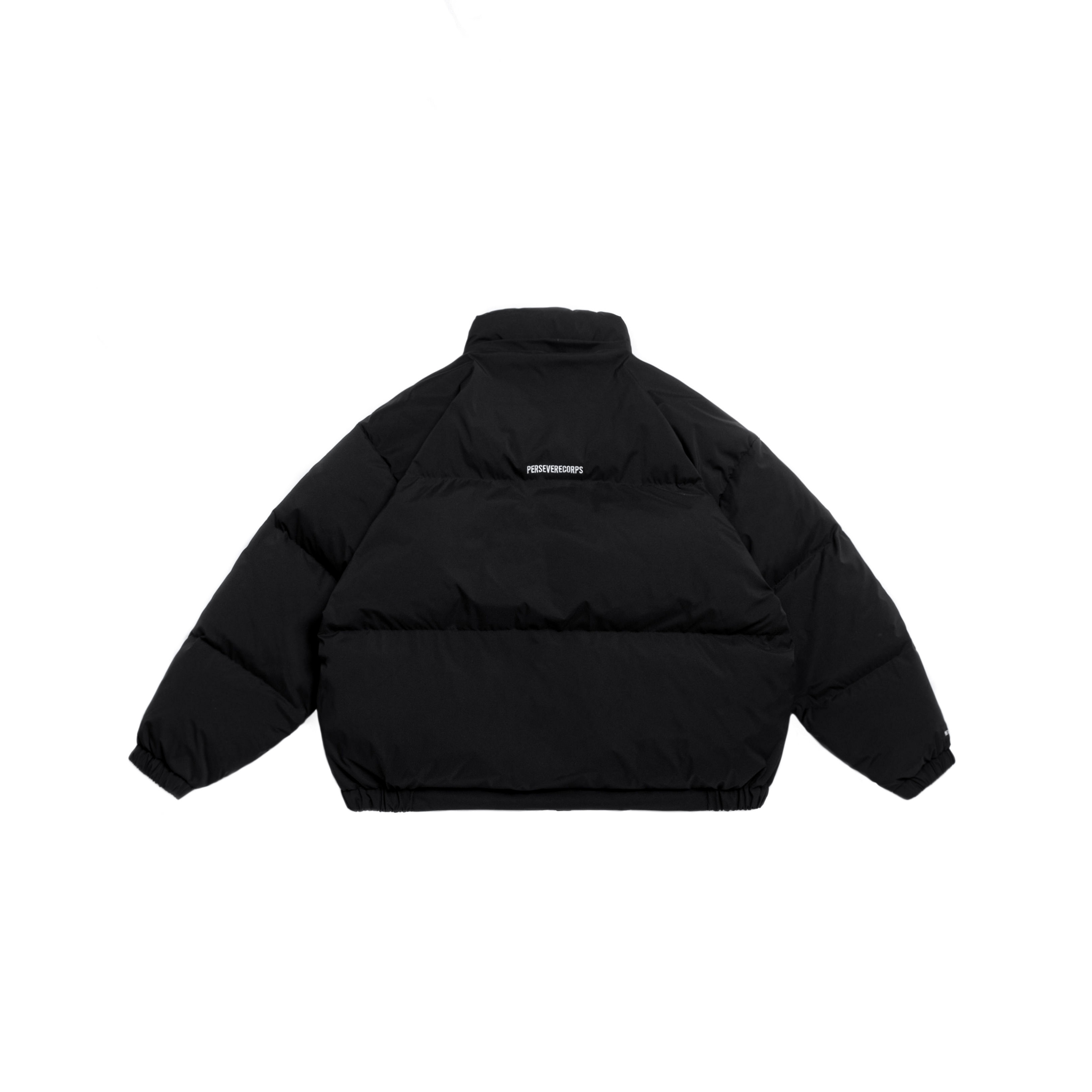 PERSEVERE WATER-REPELLENT DOWN JACKET - BLACK / LIGHT G