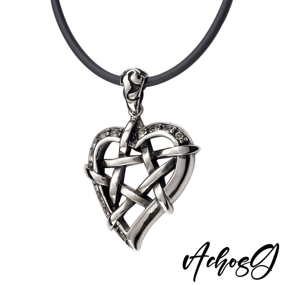 ACHOS【Star思念】潮流吊墬搭配鍺鈦項圈