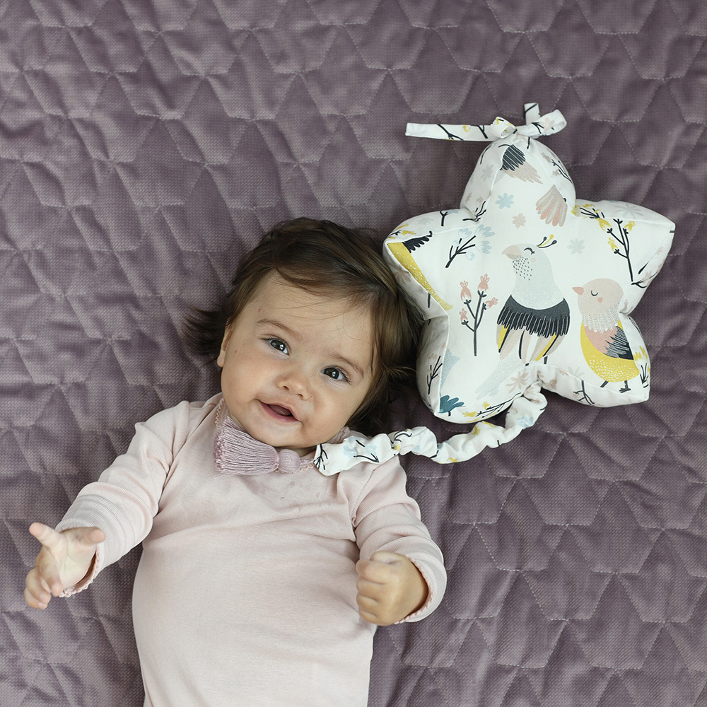 【官網限定】La Millou波蘭 星星音樂鈴｜冬季限定款熊熊小屋｜雲朵白