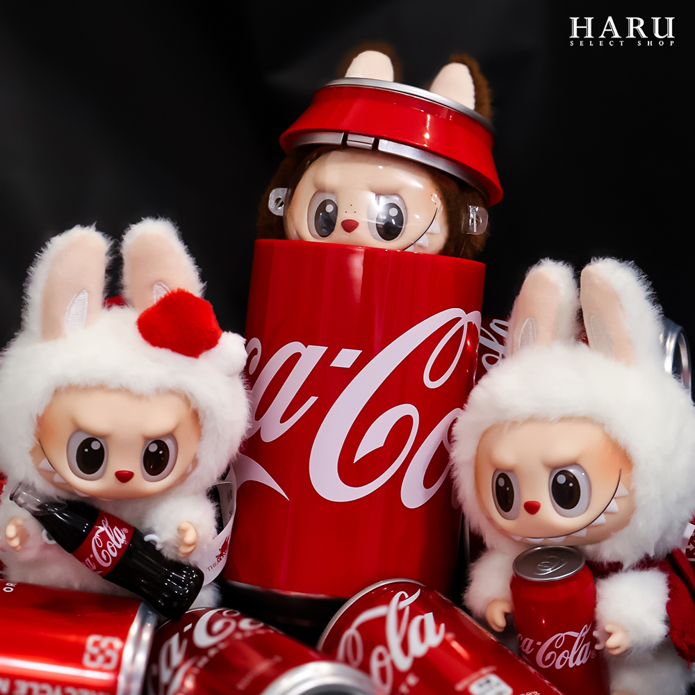 POP MART 泡泡瑪特 THE MONSTERS LABUBU 拉布布 可口可樂系列 毛絨搪膠臉 盲盒 公仔 手辦