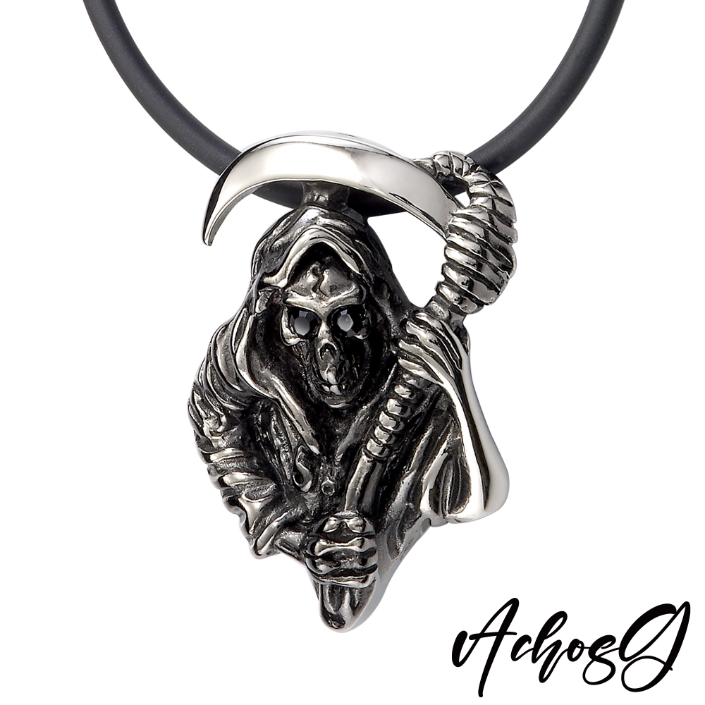 ACHOS【Arrival降臨】潮流吊墬搭配鍺鈦項圈