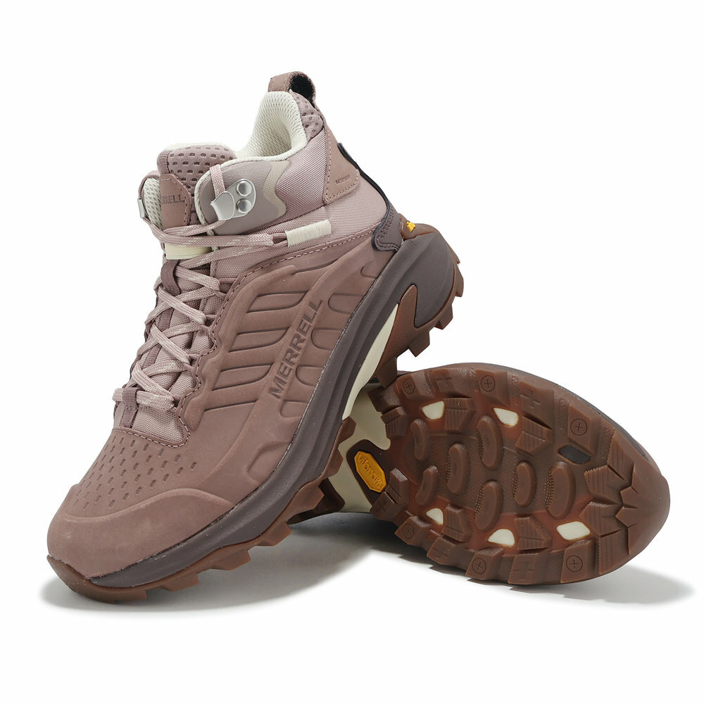 【MERRELL】MOAB SPEED 2 lrt mid  GTX 女 戶外登山越野鞋 藕粉 / ML038220