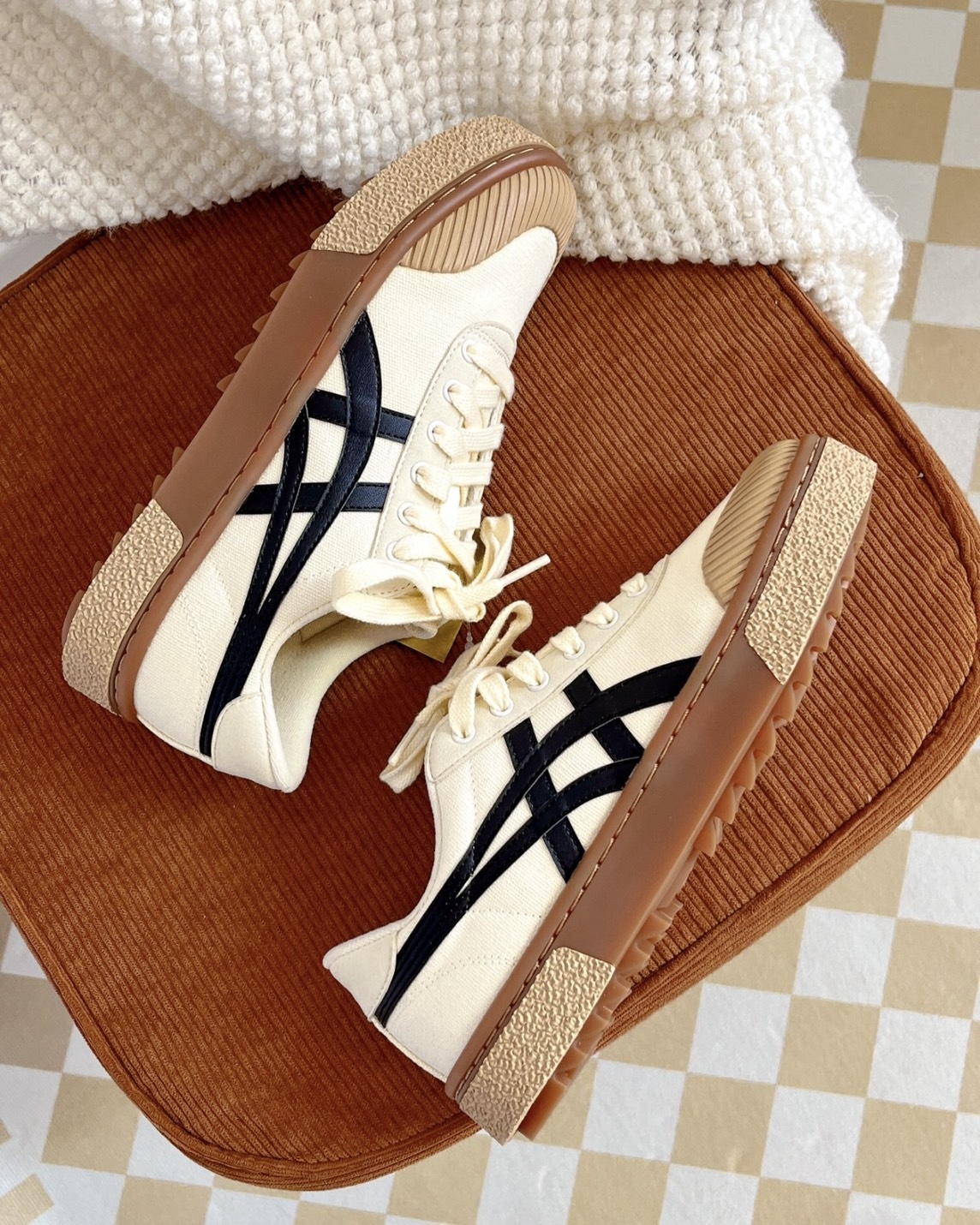 預購】ASICS COURT TRAIL 厚底焦糖餅乾1203A146021