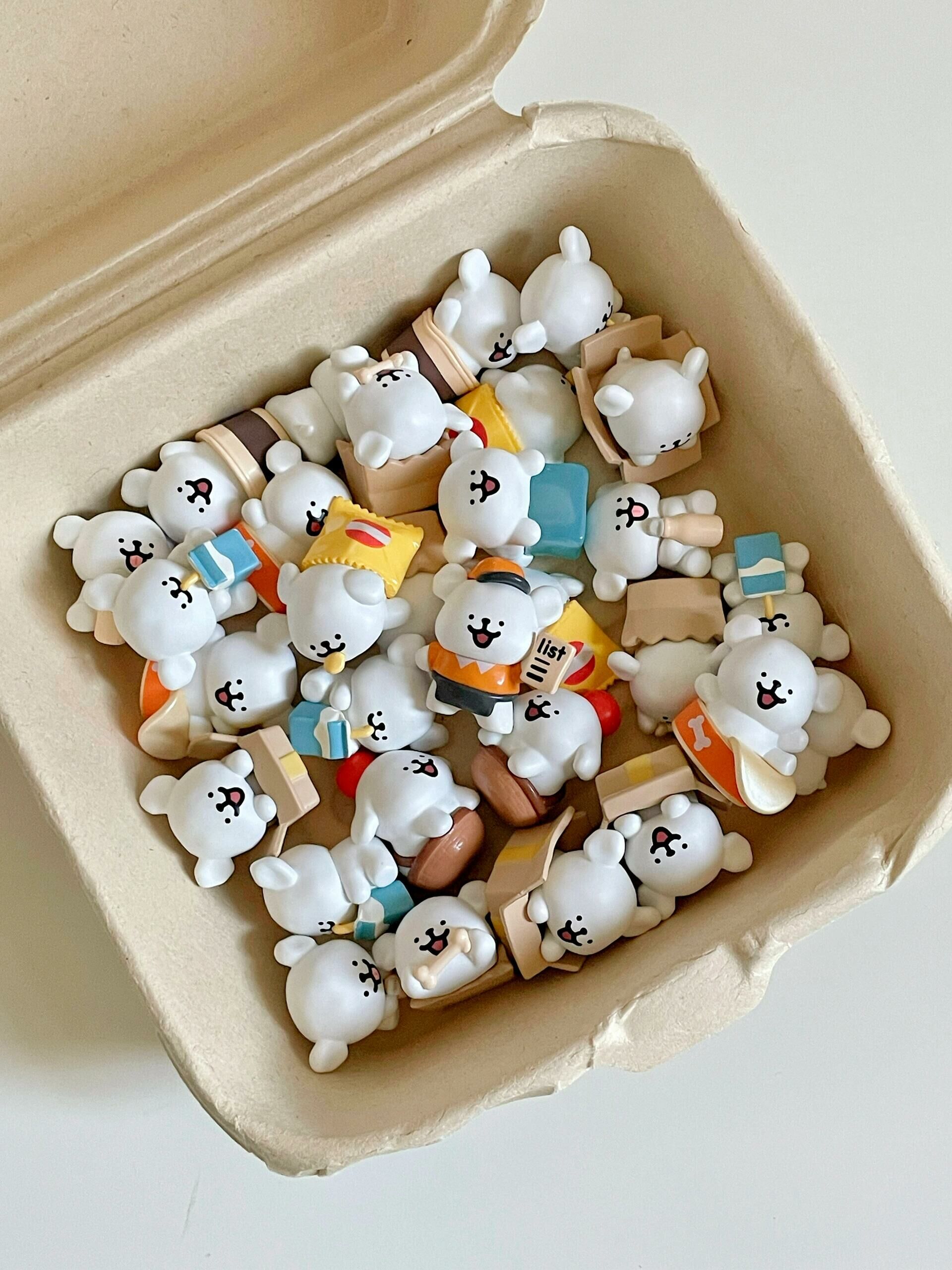 線條小狗 Maltese 馬爾濟斯 正版授權 便利店系列 迷你公仔 萌粒 盲盒 公仔 10+2款/預購