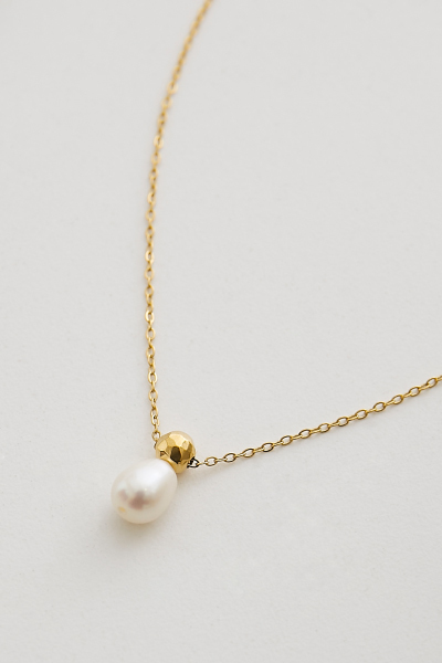 質感珍珠小金豆項鍊