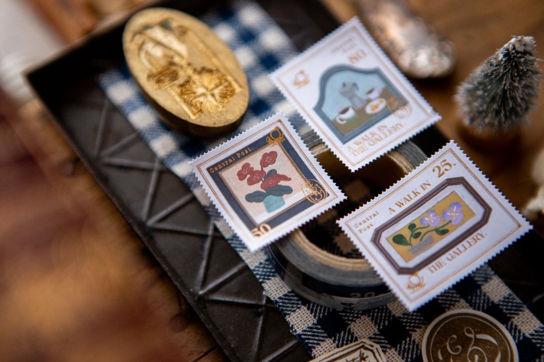 OURS | 畫廊 郵票貼紙