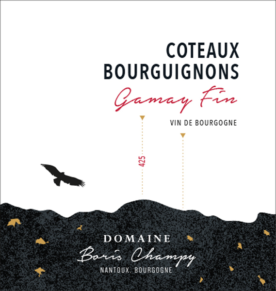 Boris Champy Coteaux Bourguignons Gamay Fin 2022