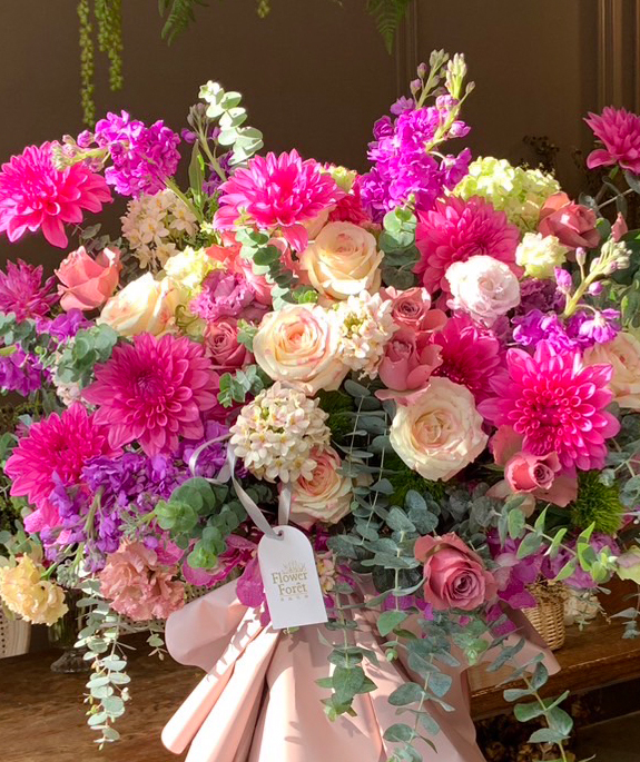 繁花似錦 | 高架花籃