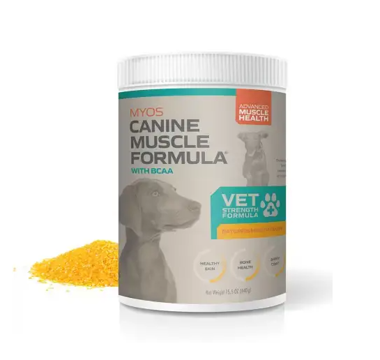 MYOS VET Strength Canine Muscle Formula with BCAA