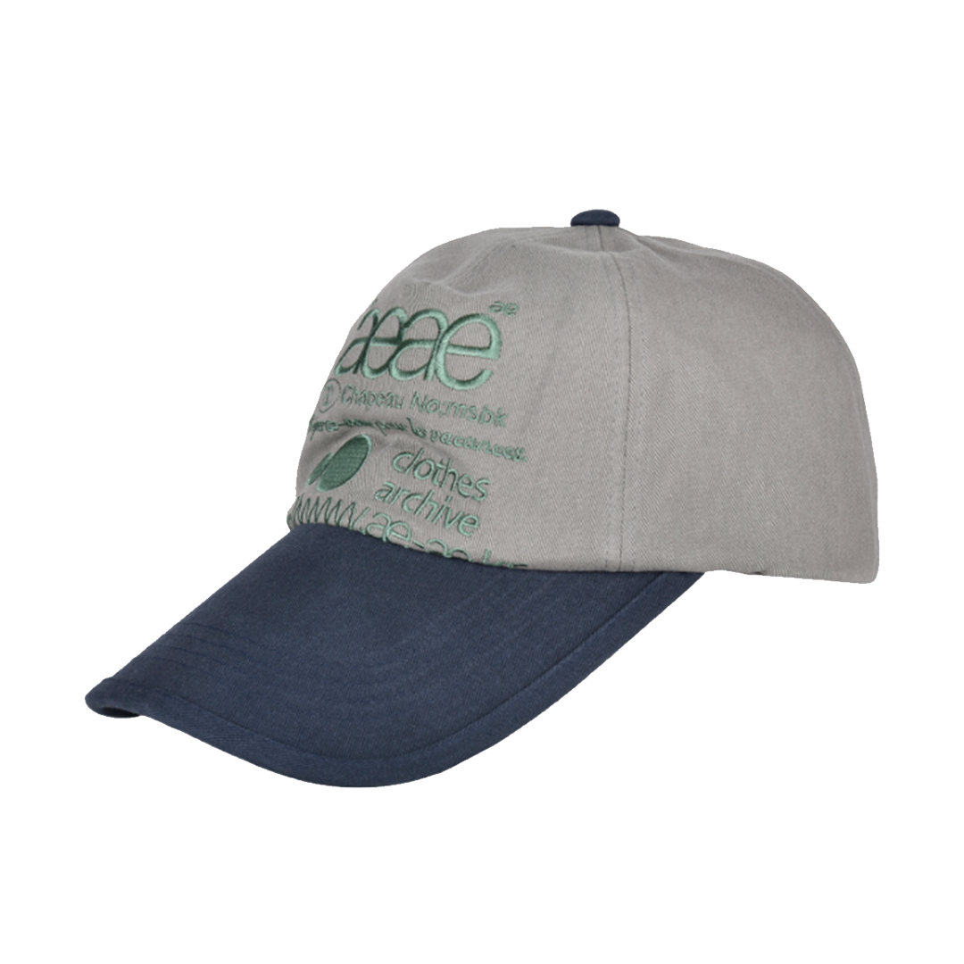 【AEAE】Web Logo 5pannel Ball Cap [LAVENDAR] aeae（エーイーエーイー）の「Web Logo 5 Pannel Ball Cap