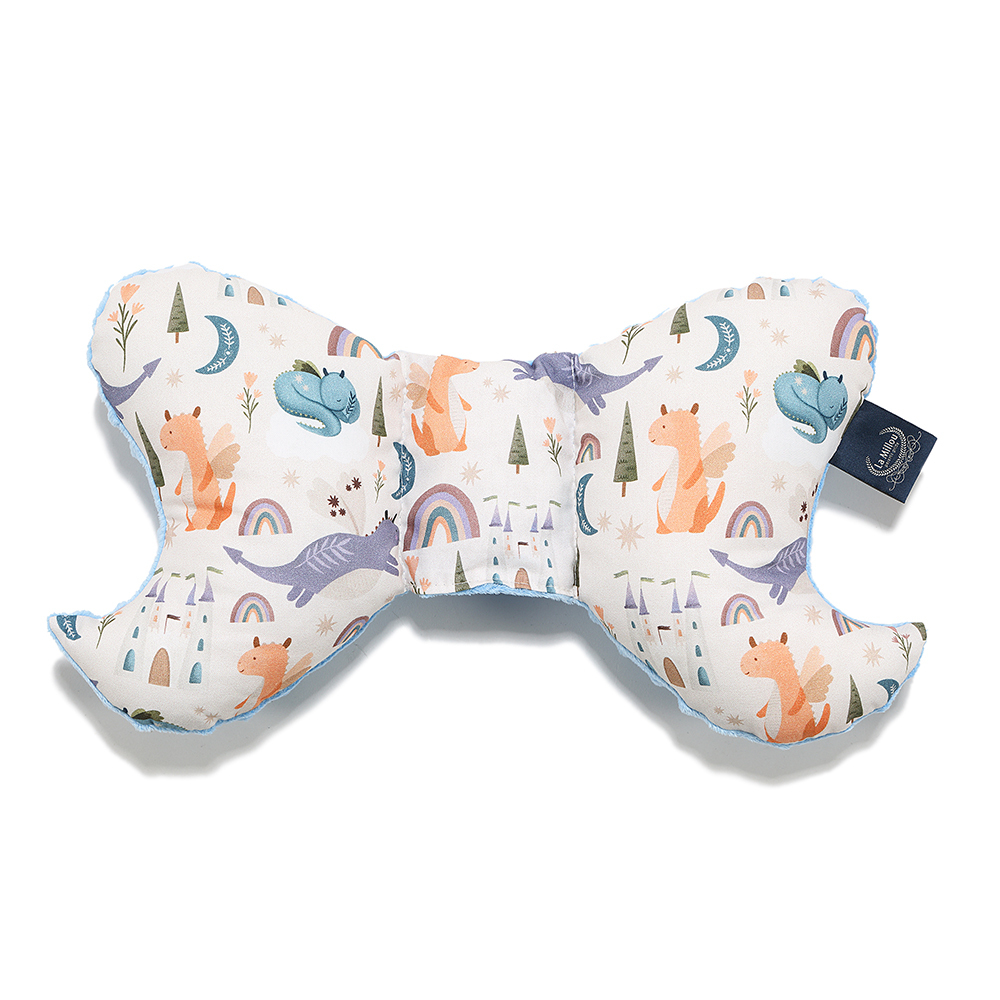 La Millou波蘭 天使枕｜肚肚胖火龍｜蒙地卡羅藍